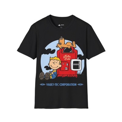 Fallout Vault Tec Nuka Cola Coke Charlie Brown Snoopy BRAND NEW