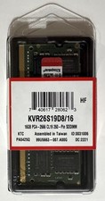 One Kingston 16GB DDR4 2666 PC4-21300 SODIMM 260-Pin 2Rx8 RAM 1x 16GB