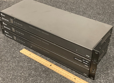 Lot of 3 Crestron 3 Series CP3N Advanced Control Processor 6505417 (Units Only)