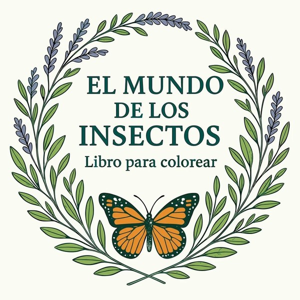 El Mundo De Los Insectos - Libro Para Colorear Chris Martin Taschenbuch Spanisch-image