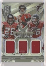 2015 Panini Spectra Team Trios 103/199 Justin Hardy Matt Ryan Tevin Coleman sm1