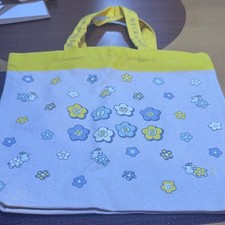 Beekman 1802 kindness Canvas tote- Yellow and Blue