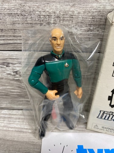 PICARD Vintage Toy Fare Wizard STAR TREK Sci-Fi Invasion 5" Action Figure 1998 - Picture 2 of 3