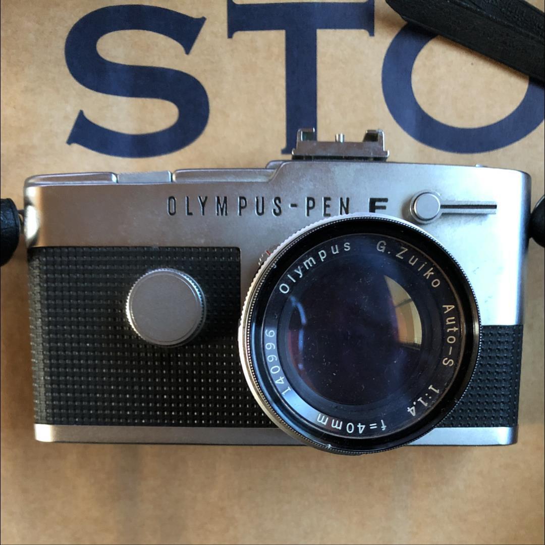 "Vintage OLYMPUS PENF Film Camera with TOSHIBA Flash Kit" eBay