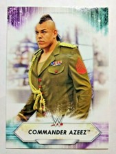 2021 Topps WWE Superstar Roster #145 Commander Azeez wrestling card
