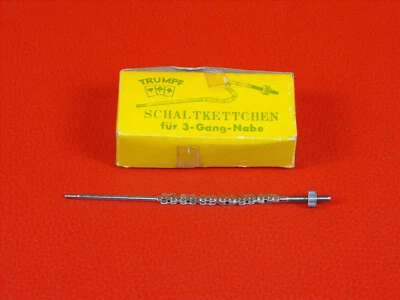 Retro Vintage Fahrrad Zugkettchen Schaltkettchen Trumpf für 3 Gang Nabe NOS #2