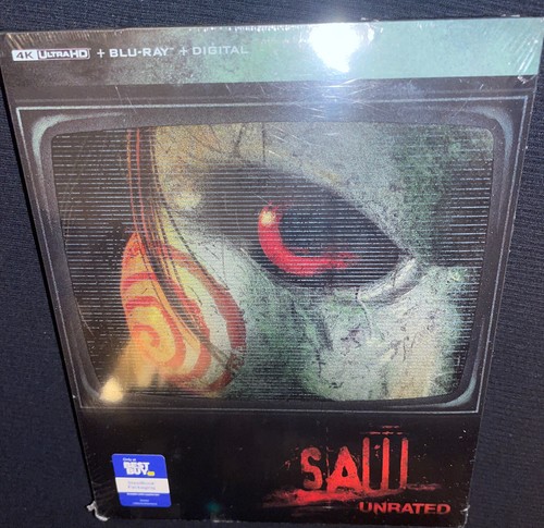 Saw - 4K Steelbook+ Blu Ray + Digital (New Sealed SOLD OUT! OOP - Picture 9 of 12