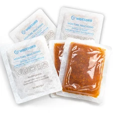 100g Rechargeable Desiccant Packs, Indicating Silica Gel, Gun Safe Dehumidifier