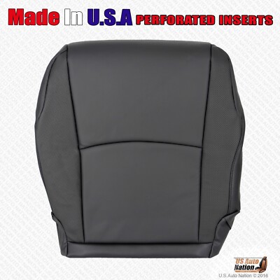 2012 2013 For Toyota 4Runner Limited Driver Bottom Perforated Leather Cover Blk