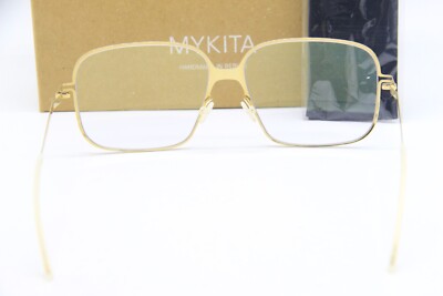 NEW MYKITA LITE NELLI COL. 013 GOLD AUTHENTIC EYEGLASSES W/CASE 57