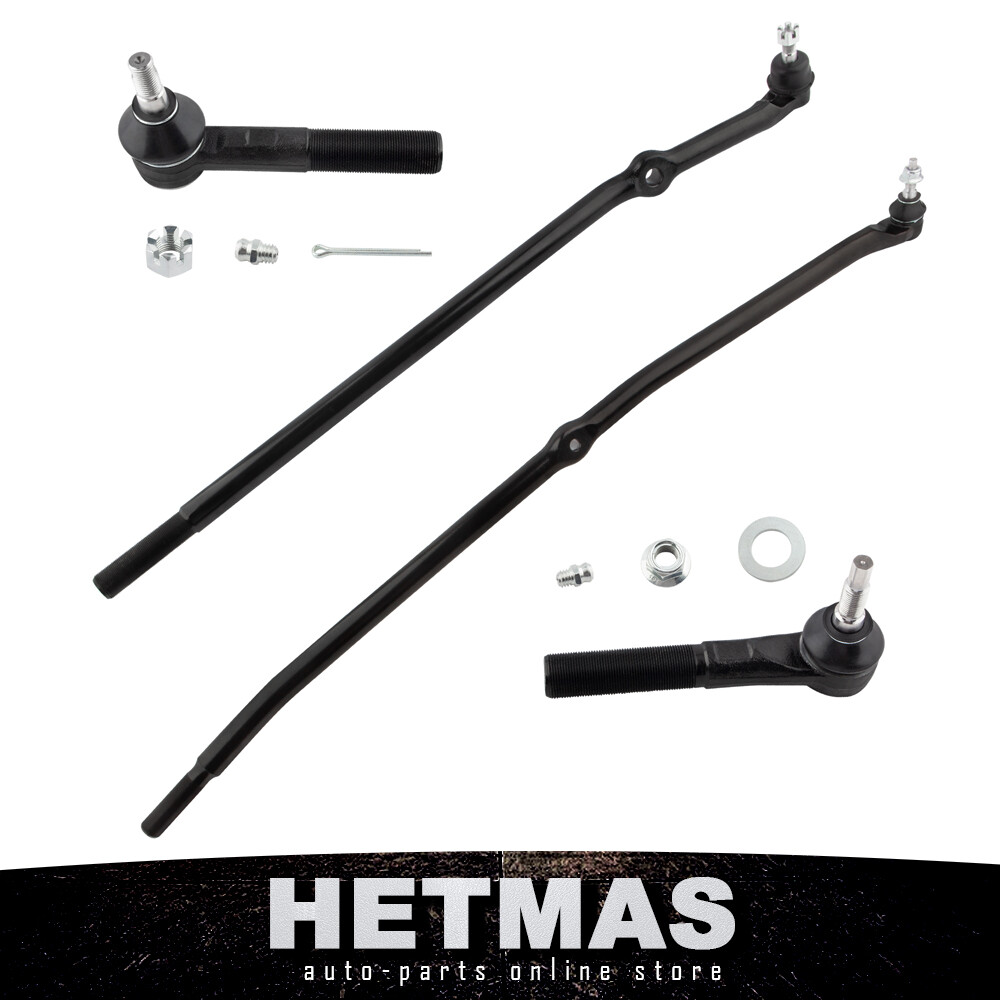 Front Ball Joint Inner Tie Rod End 10SEt Suspension Kit for 00-02 Dodge Ram 2500