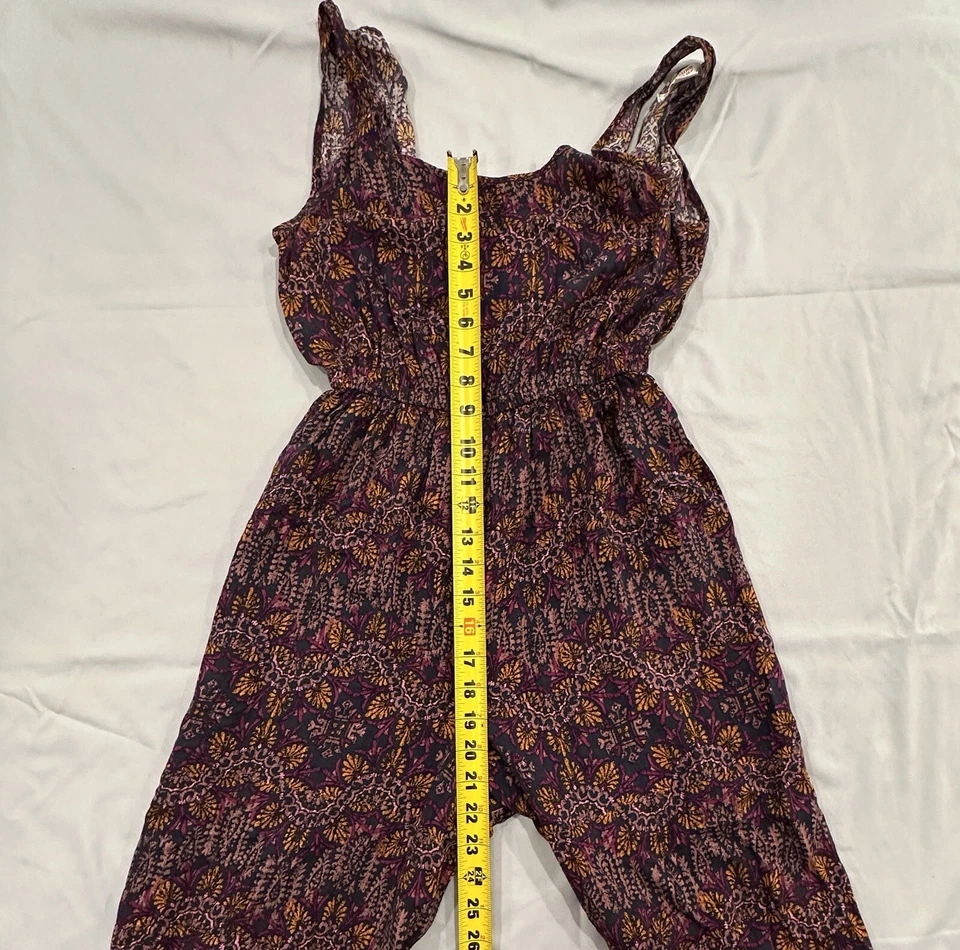 Mono Mossimo para mujer extra pequeño estampado multicolor sin mangas Foto 4 de 4