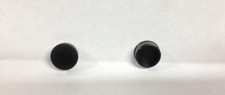 2 Neutrik Rean Black Knob Cap Caps T150-0X NOS 150 Series
