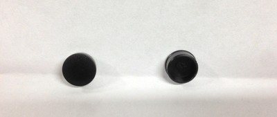 2 Neutrik Rean Black Knob Cap Caps T150-0X NOS 150 Series