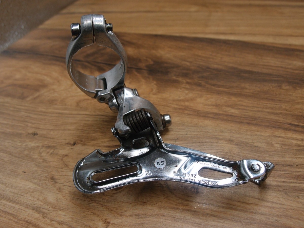 Dérailleur Avant Shimano STX FD-MC32 7 Vitesses - VTT, 31,8mm, Tirage Bas - Japon, 1996 - Occasion