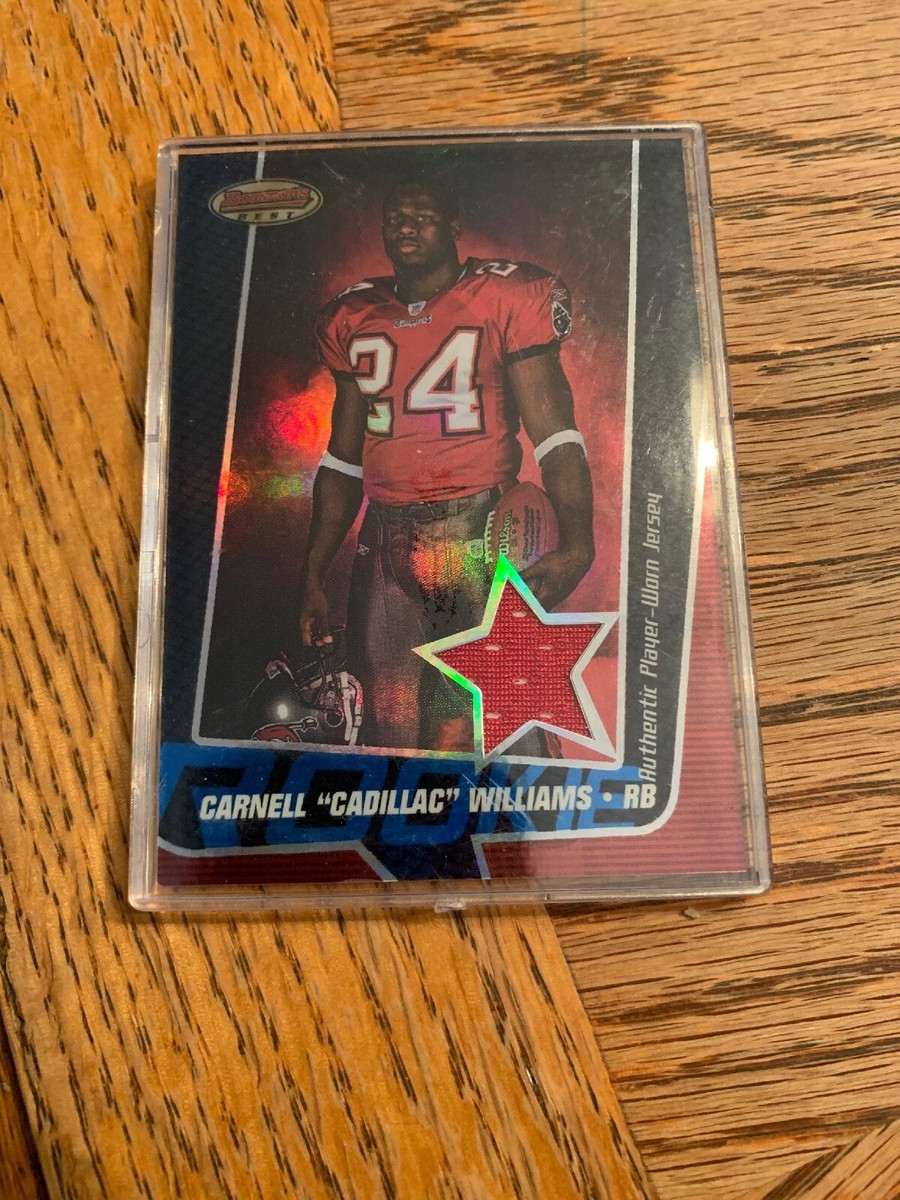 2005 Bowmans Best Carnell Williams Player Worn Jersey 181/299 | eBay