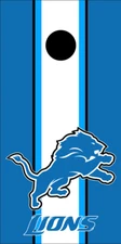Detroit Lions (2PCS) Cornhole Board Wraps Decals Vinyl Sticker