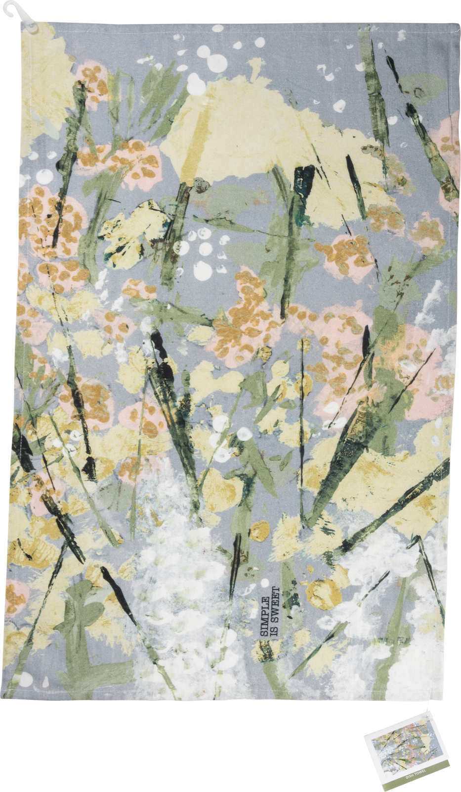 Кухонное полотенце из мягкого хлопка Primitives by Kathy 105226 Simple is 28 дюймов 3090₽