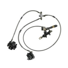Hydraulic Rear Foot Brake Caliper Cylinder Kit For Go Kart Drift Trike Mini Bike