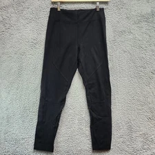 Rewash Brand Leggings Women's Large Black High Rise Performance Rayon Stretch