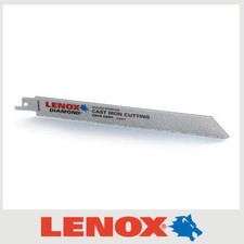 Lenox 800RDG 8" Diamond Reciprocating Saw Blade Cast Iron Abrasive Cut 203mm