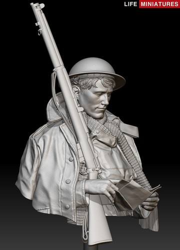 Life Miniatures LI-B025 1/10 Letter to an Unknown Soldier 1916 - Picture 15 of 22