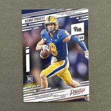 2022 Panini Chronicles Draft Picks Prestige Pink Parallel #8 Kenny Pickett (RC)