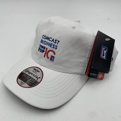 Comcast Business PGA Top Tour Hat Imperial True Fit UPF 50 New With Tags