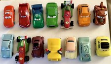Lot Of 15 PVC Mini Cars From Cars Franchise