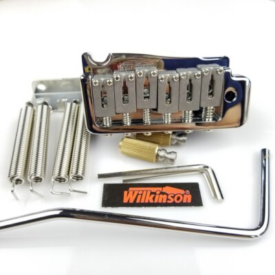 Guitar Bridge WILKINSON WVP Tremolo System Bridge 2 Point Steel Saddle