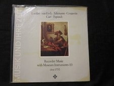 LOEILLET+, Recorder Music With Museum Instruments (II) New Sealed LP FREE SHIP