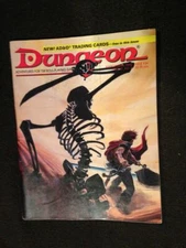 Dungeon Magazine Adventures For TSR RPG #34 Module Lady AD&D Trading Cards 1992