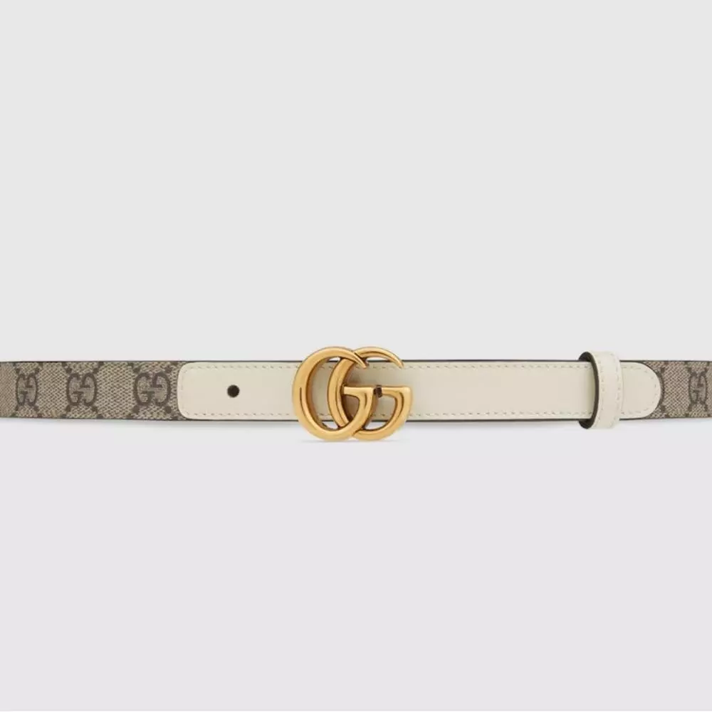 Ceinture fine Gucci Marmont neuve avec étiquette taille 65/26
