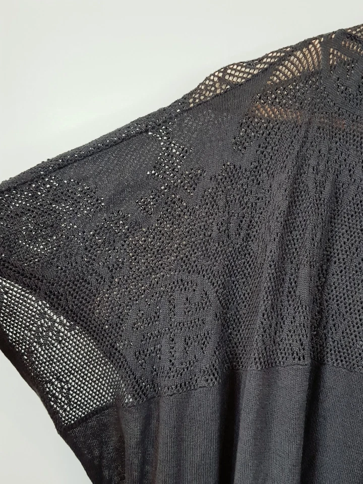 [ SHANGHAI TANG ] Womens Cotton & Silk Knit Long Cardigan | Size M or AU 10 — 第 4/4 张图片