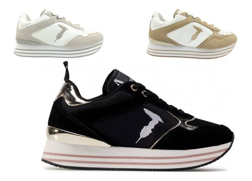 Scarpe per donna Trussardi sneakers platform leggere alla moda da passeggio  | eBay