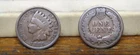 1886 TYPE TWO INDIAN HEAD PENNY CENT T2 US COIN