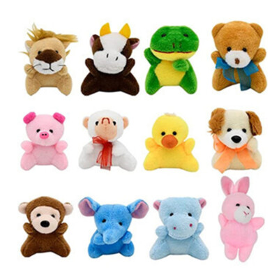 12 à prix réduit Pcs Plush Toy Pendant Backpack Hanging Toys Stuffed Animal Key Ring