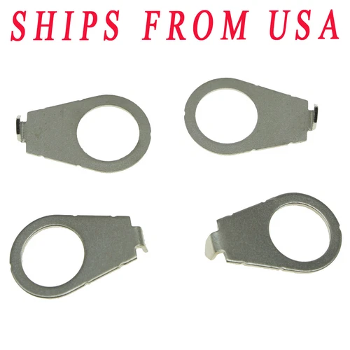 KAISH 4pcs Guitar Knobs Pointer Plate Knob Position Indicator 3/8" Fits Gibson