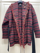 Gorgeous Pinko Pj Jeans Ethnic Tribal Coat Jacket Small