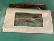 Legrand mosaic 45 Plaque horizontale 4 modules 75010 + support 74804