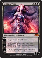 Liliana Vess - 102 - Magic 2011 (M11) Mythic Black Planeswalker