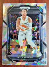 2023 Panini WNBA Prizm Cracked Ice #103 Kayla McBride Minnesota Lynx