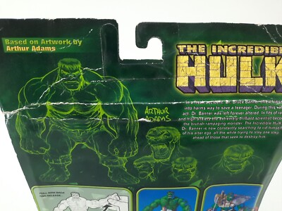 The Incredible HULK - Gamma Punch HULK and Bruce Banner ToyBiz
