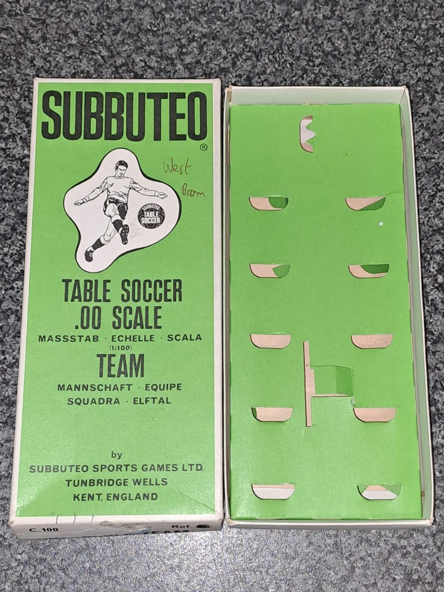 Subbuteo C174 Vainqueurs De La Coupe Du Monde - Édition Rare, Emballage D'origine, Comme Neuf