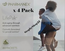  4pk Nu Skin NuSkin Pharmanex LifePak Anti-Aging Formula Exp 05/2026 "NEW LOOK"