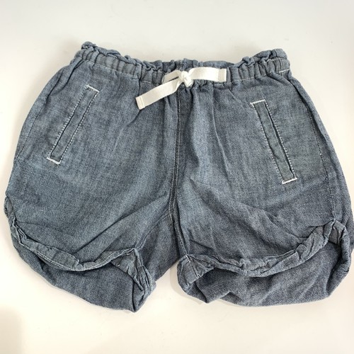 Ralph Lauren Crewcuts Short Skirt Size 5 Kids Blue Plaid Tie Waist - Picture 4 of 6