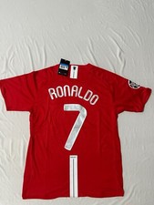 MAGLIA CALCIO RETRO MANCHESTER UTD HOME 7 RONALDO 2008 UCL FINAL CRISTIANO CR7