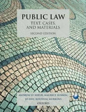 Public Law: Text Cases and Materials by Andrew Le Sueur