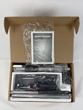 New NIB Swivel Sweeper Max Black Silver AS SEEN ON TV New Open Box