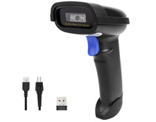 NetumScan Black Bluetooth Connection 2D Barcode Scanner